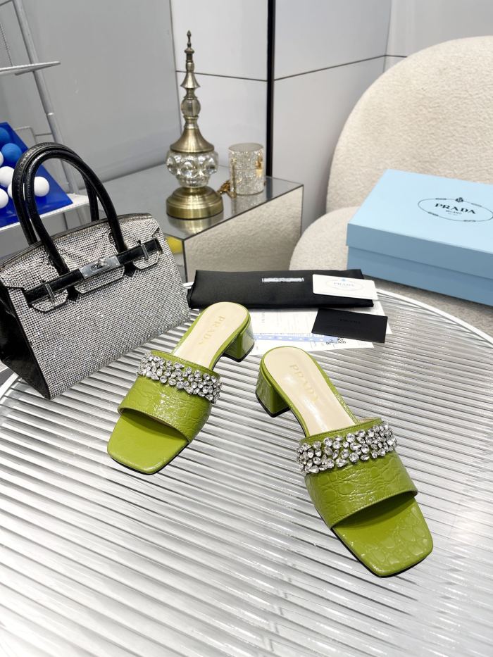 WoMen P*rada Top Sandals