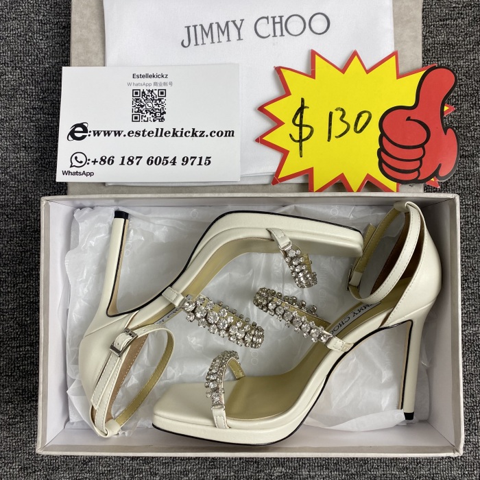 Women J*immy C*hoo Top Quality Sandals