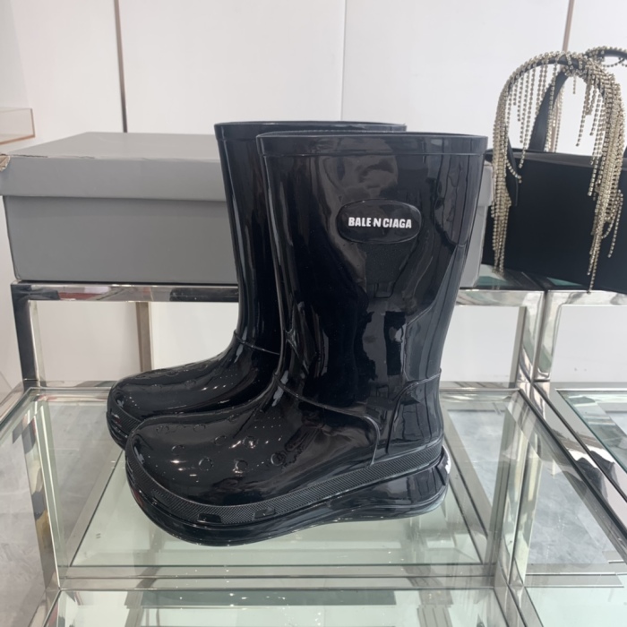 Women B*alenciaga Rain Boot