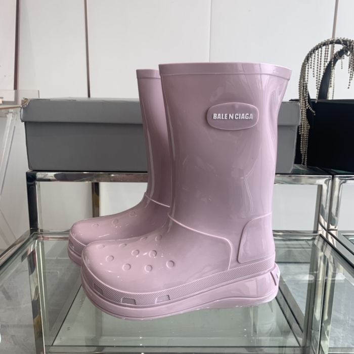 Women B*alenciaga Rain Boot