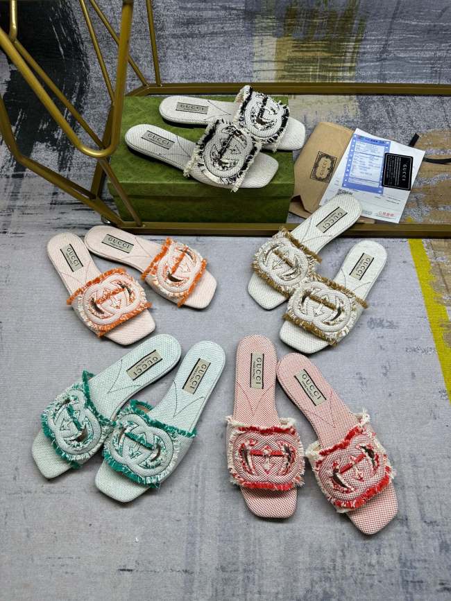 Women G*ucci Top Sandals