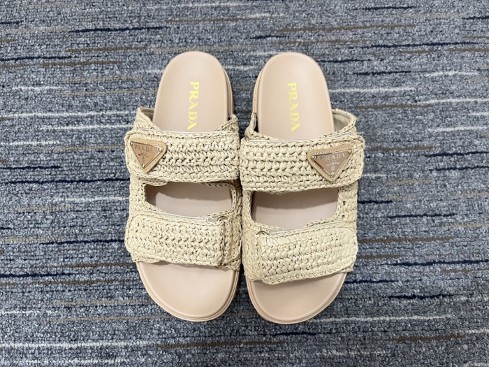Women P*rada Top Quality Sandals