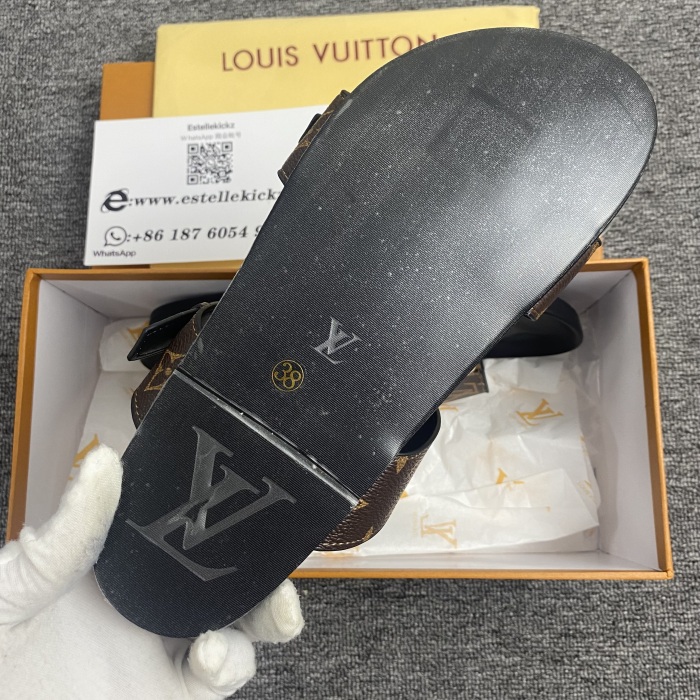 Men Women L*ouis V*uitton Top Quality Sandals