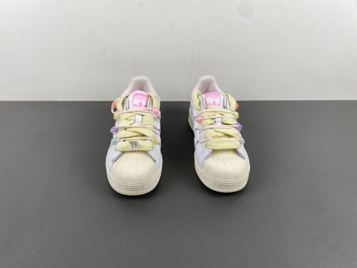 Men Women   A*didas O*riginal  SUPERSTAR W PINK/CLOUD WHITE  IF1802