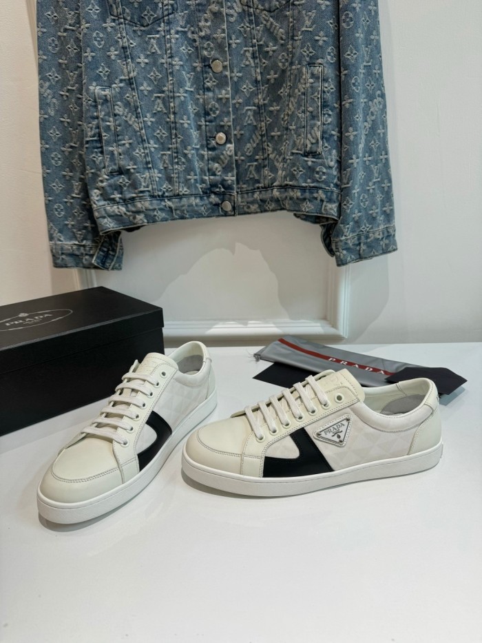 Men P*rada Top Sneakers