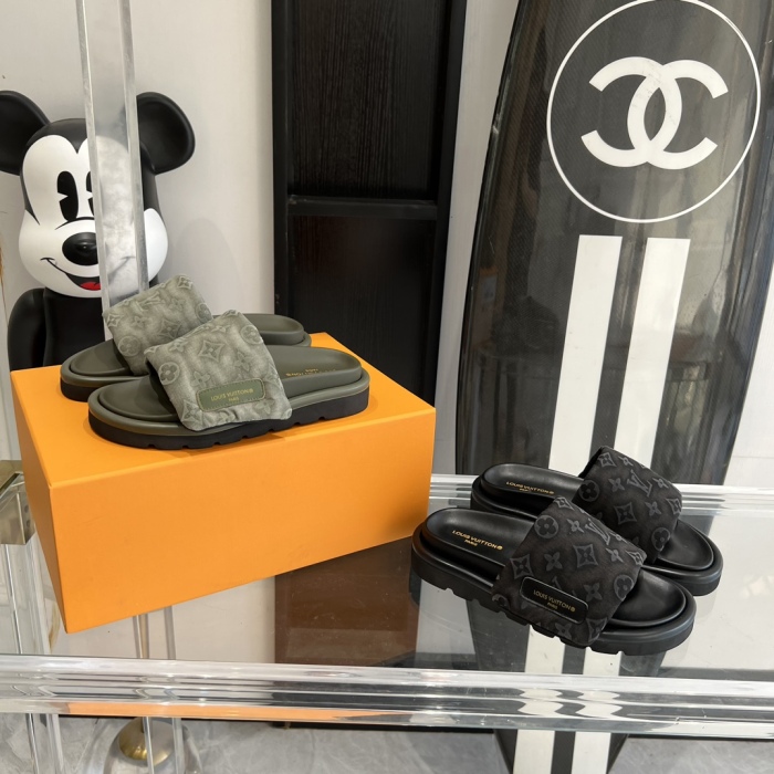 Men Women L*ouis V*uitton Top Sandals