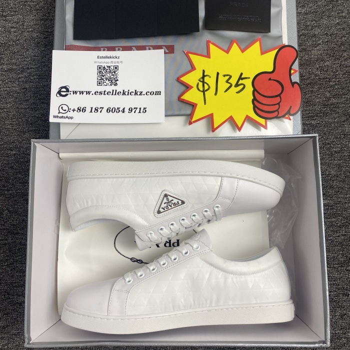 Men P*rada Top Sneakers
