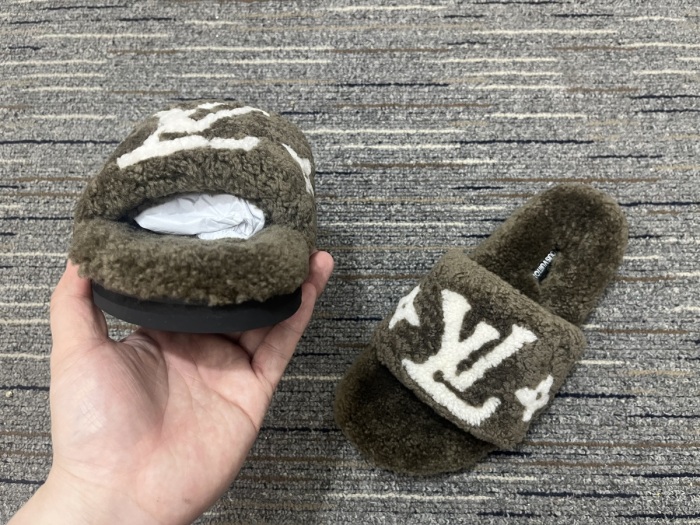Women L*ouis V*uitton Top Slippers