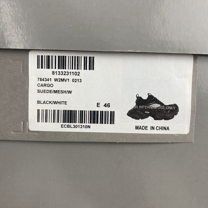 Men Women B*alenciaga CARGO 23ss Top Quality Sneakers