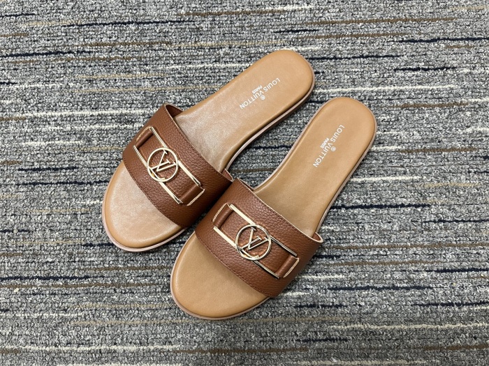 Men Women L*ouis V*uitton Top Slippers