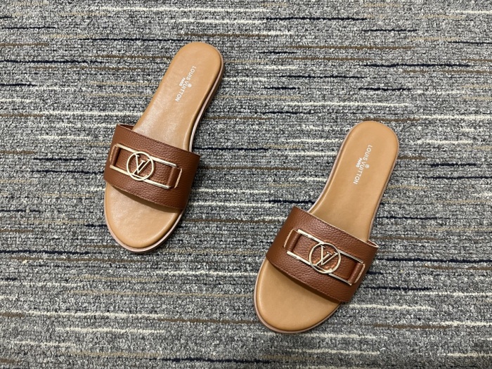 Men Women L*ouis V*uitton Top Slippers