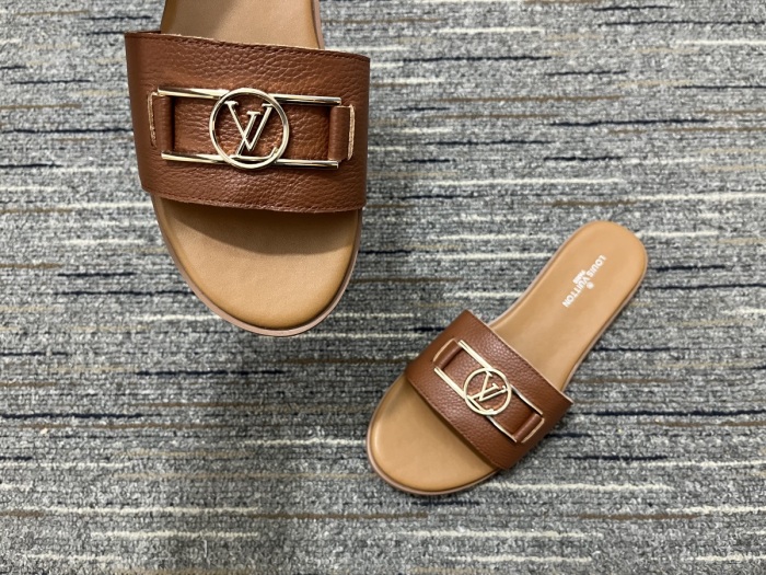 Men Women L*ouis V*uitton Top Slippers