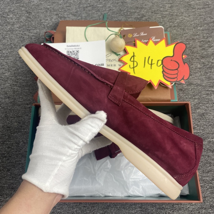 Men L*oro P*iana Top Loafer