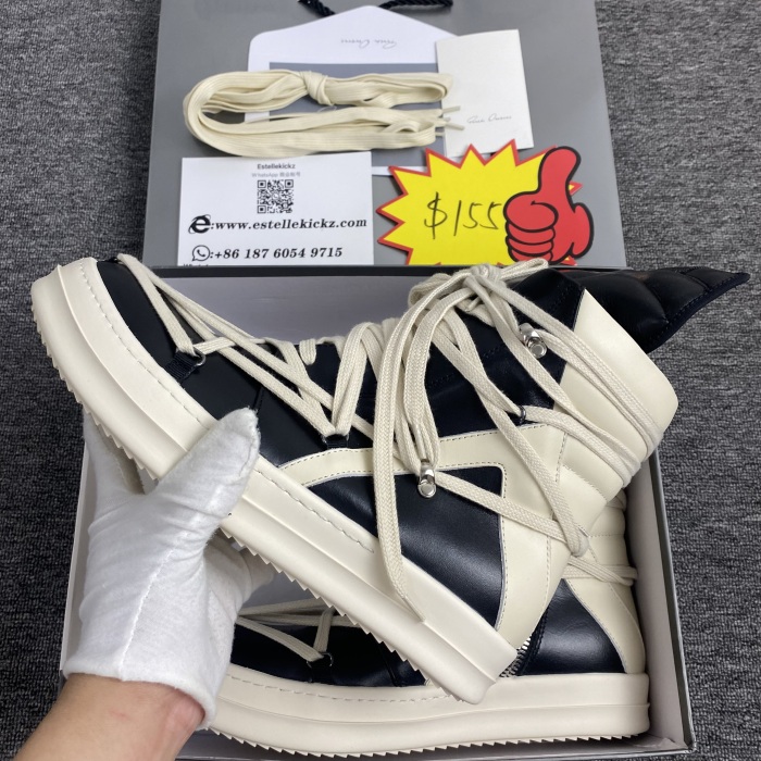 Men Women R*ick O*wens Top Sneaker