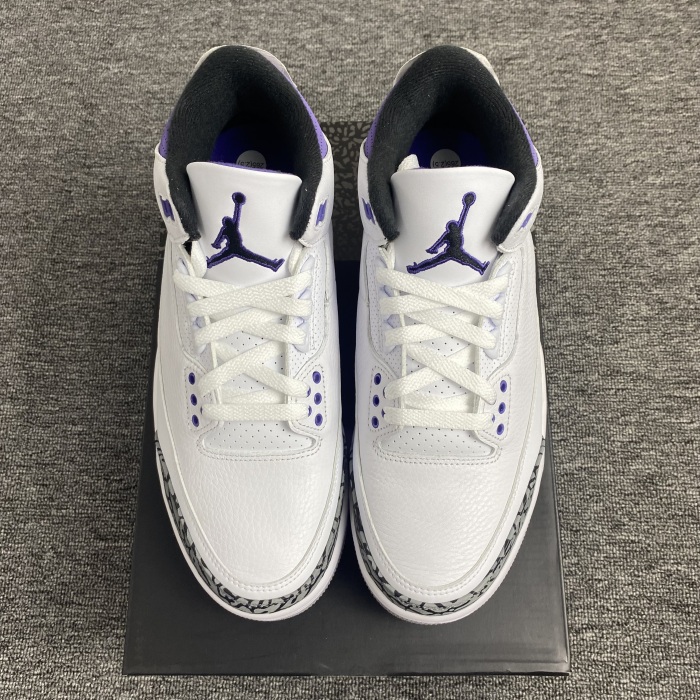 Air Jordan 3 “Dark Iris”  CT8532-105