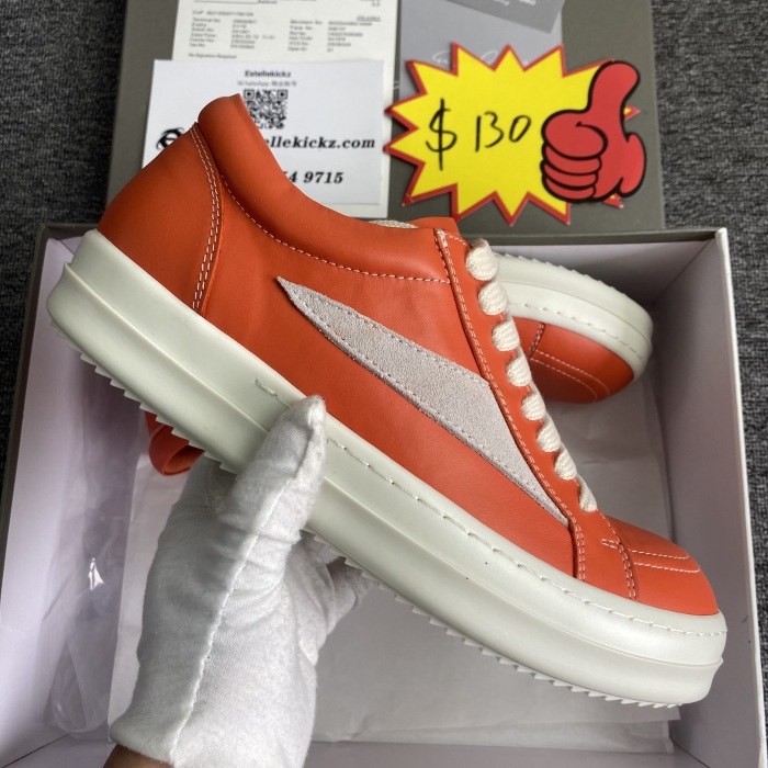 Men Women R*ick O*wens Top Sneaker