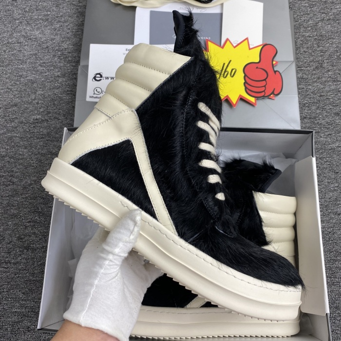 Men Women R*ick O*wens Top Sneaker