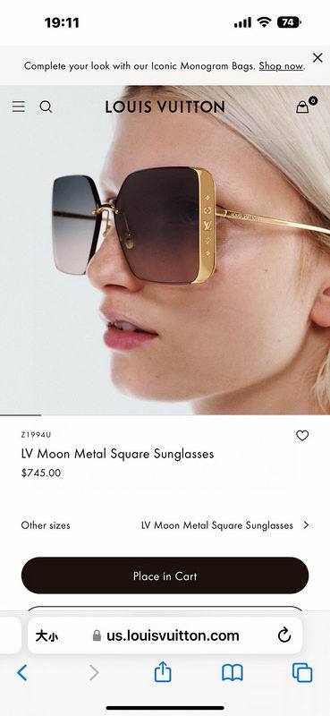 Top Quality L*ouis V*uitton Glasses