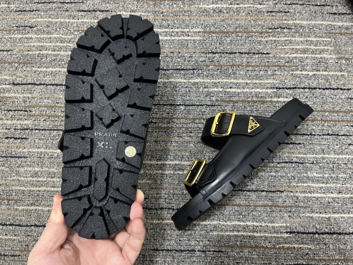 Women P*rada Top Quality Sandals