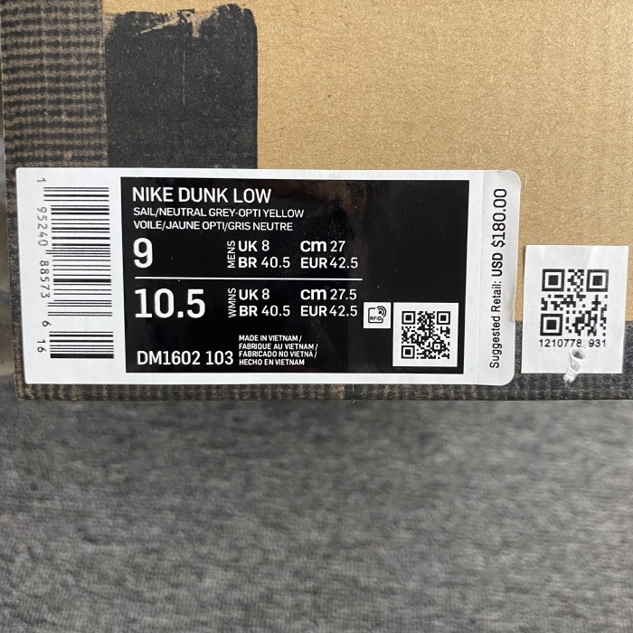 O*ff-W*hite x Nike Dunk Low DM1602 103