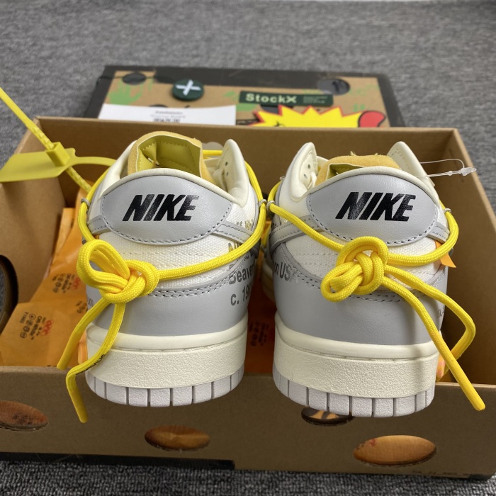 O*ff-W*hite x Nike Dunk Low DM1602 103