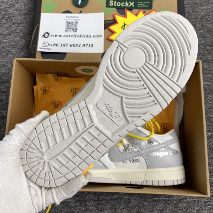 O*ff-W*hite x Nike Dunk Low DM1602 103