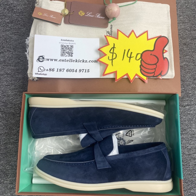 Men L*oro P*iana Top Loafer