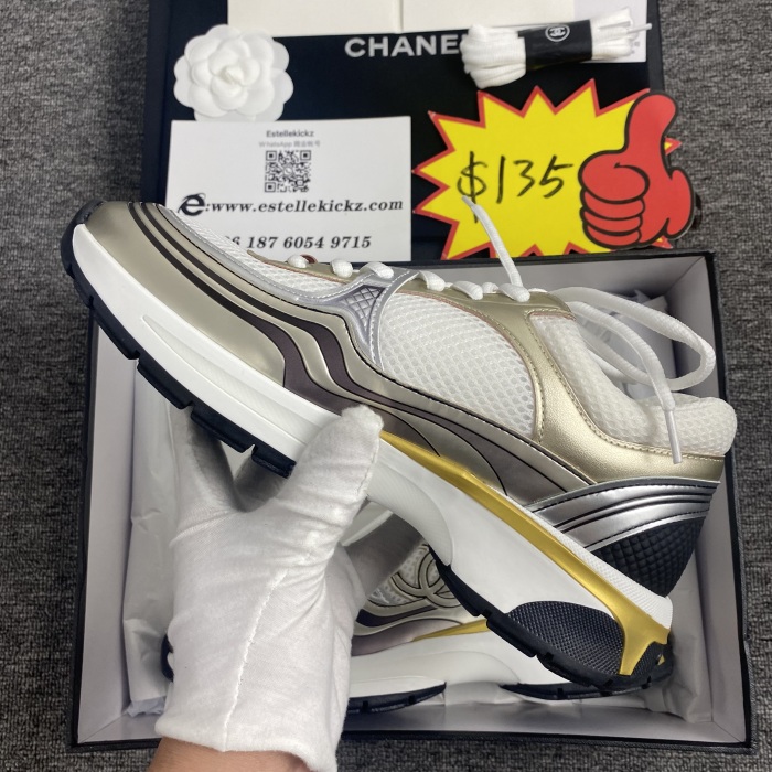 Women C*hanel Top Sneaker