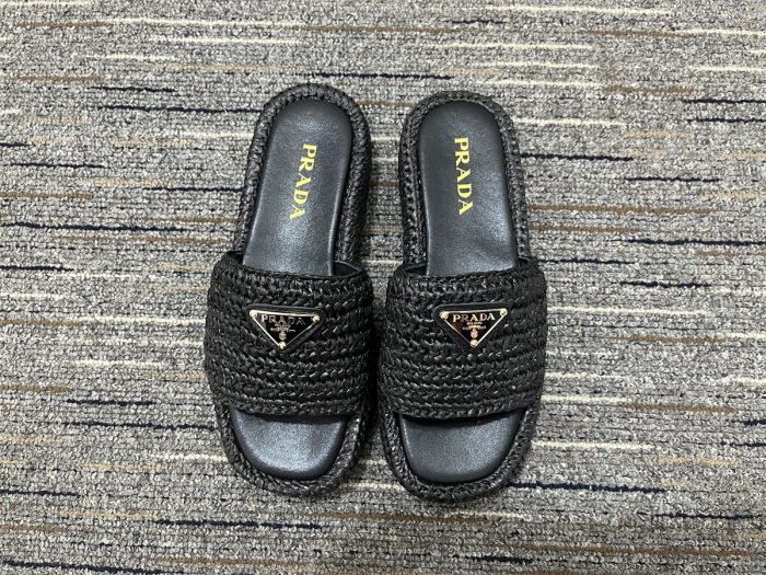 Women P*rada Top Quality Sandals