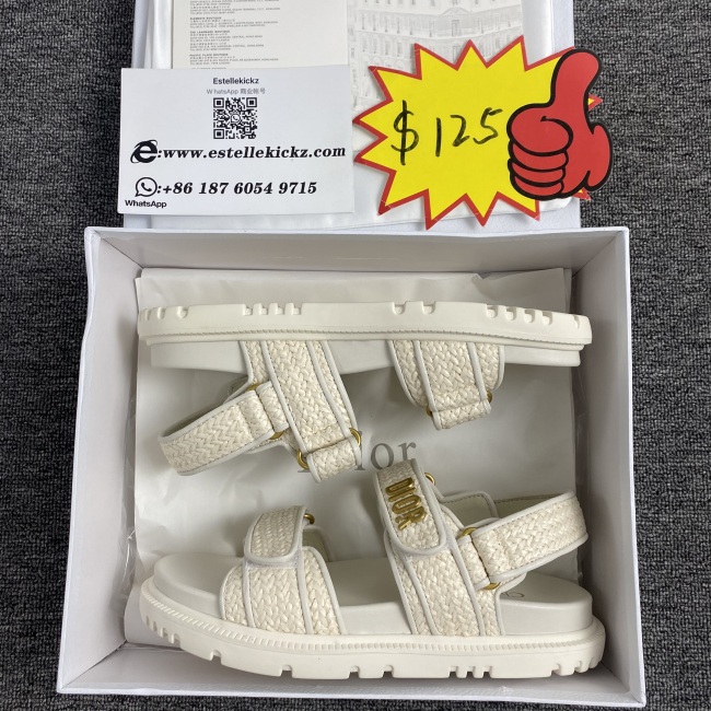 Women C*hristian D*ior Sandals
