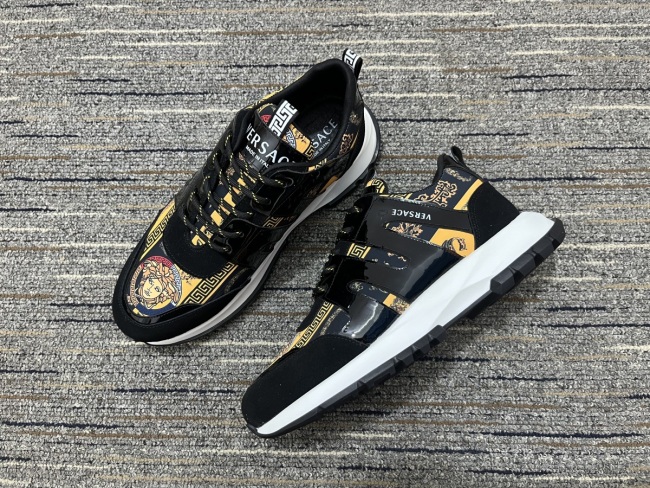 Men Women V*ersace Top Sneakers