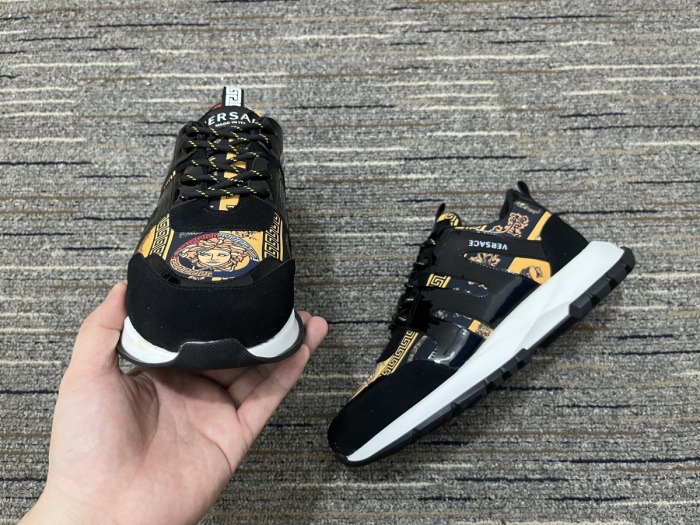 Men Women V*ersace Top Sneakers