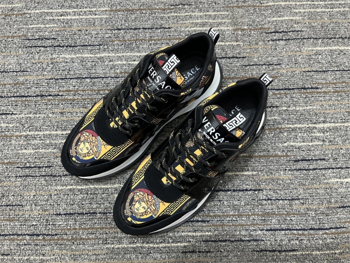 Men Women V*ersace Top Sneakers