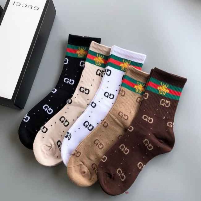 G*ucci Socks 5 pairs