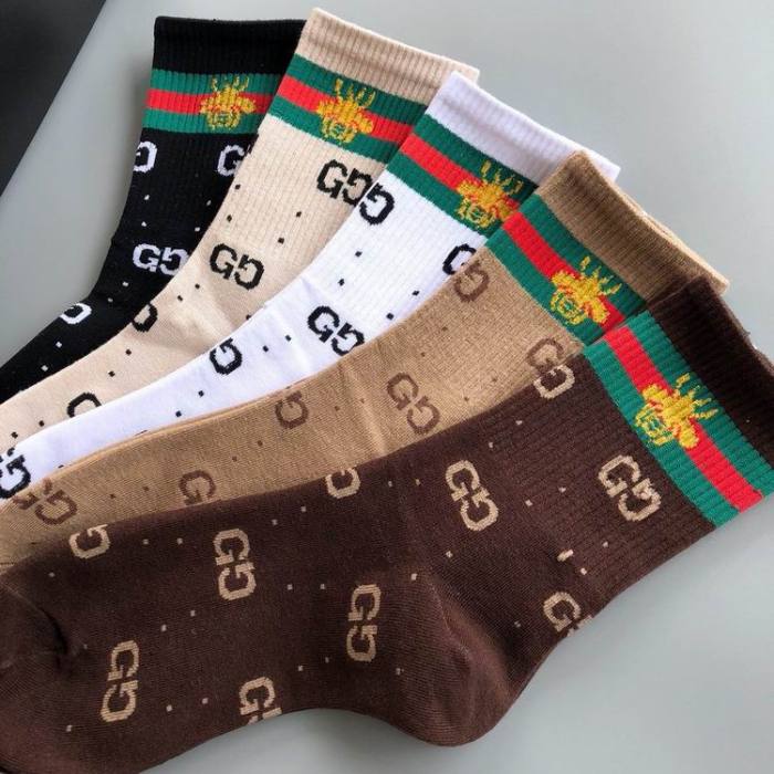 G*ucci Socks 5 pairs
