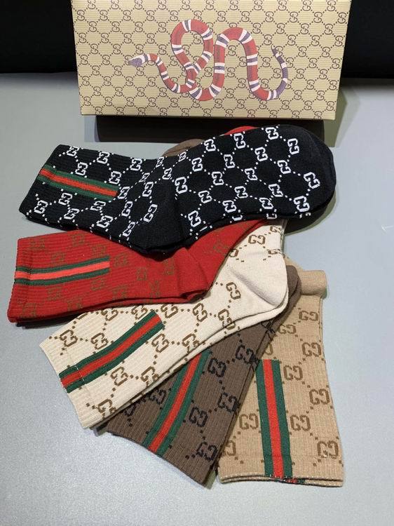 G*ucci Socks 5 pairs