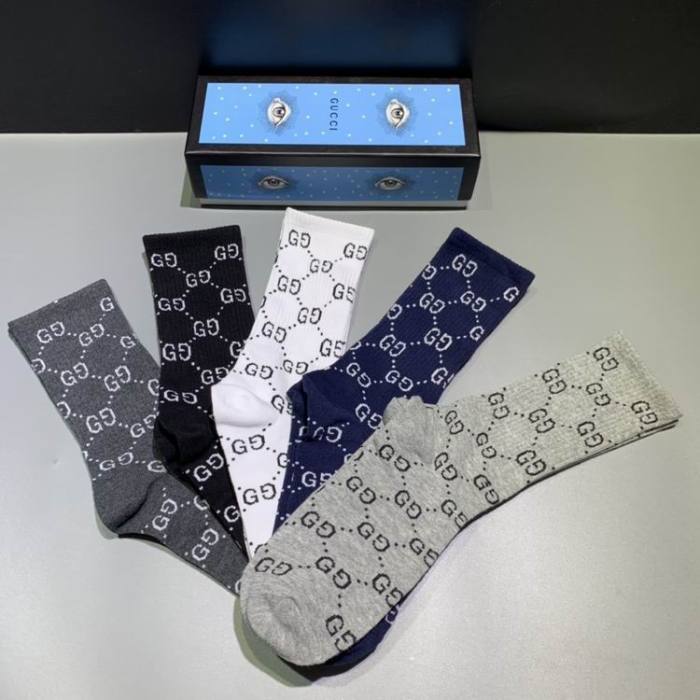 G*ucci Socks 5 pairs