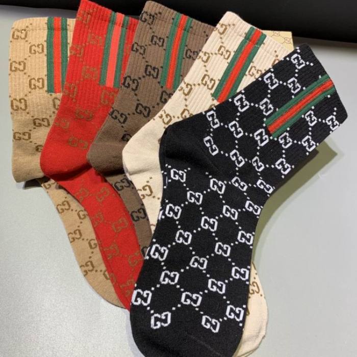 G*ucci Socks 5 pairs