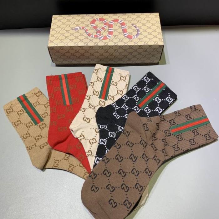 G*ucci Socks 5 pairs