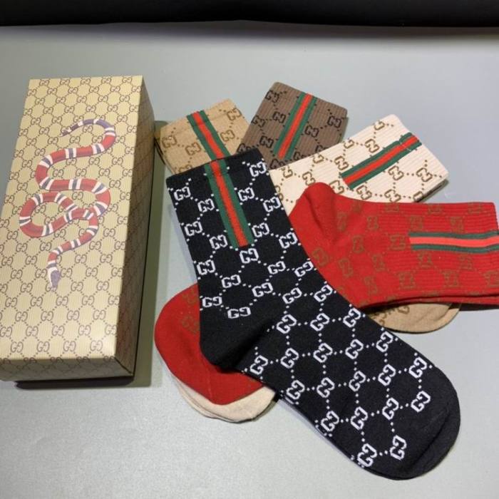 G*ucci Socks 5 pairs
