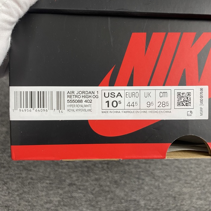 Air Jordan 1 Retro High OG GS 555088-402