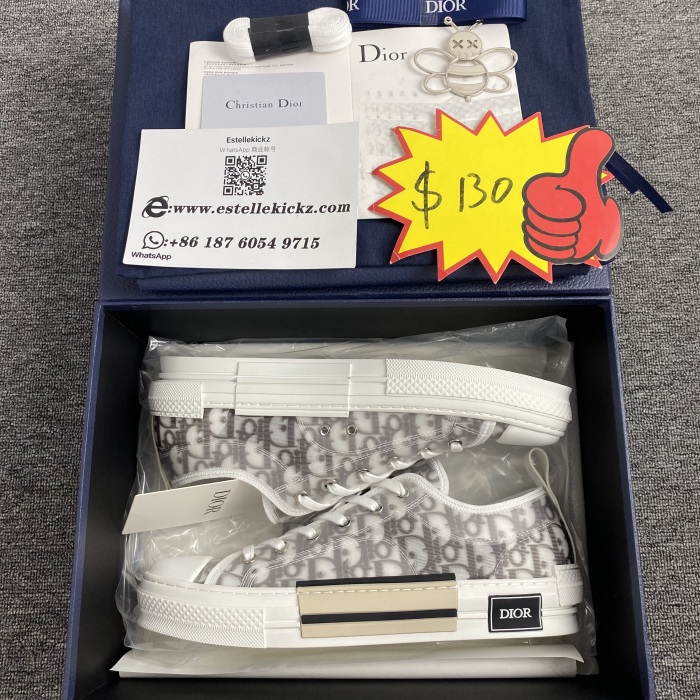 Men Women D*ior Top Sneakers
