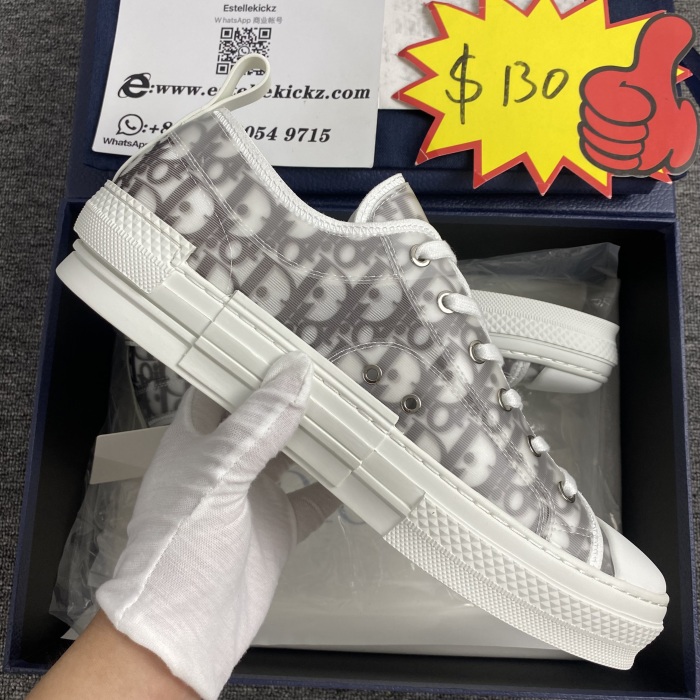 Men Women D*ior Top Sneakers