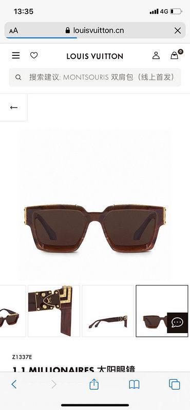 Top Quality L*ouis V*uitton Glasses