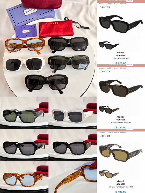 Top Quality G*ucci Glasses