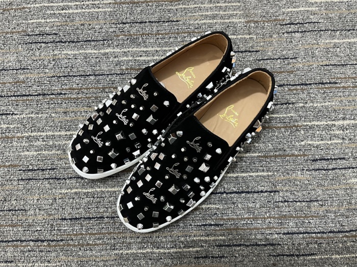 Men Women C*hristian L*ouboutin Low Top Sneakers
