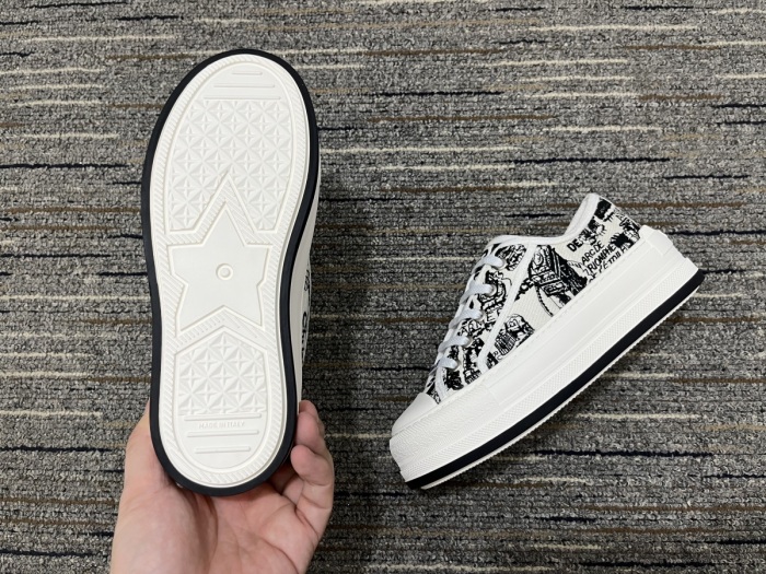 Women D*ior Top Sneakers