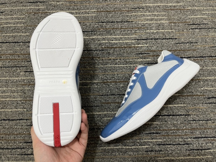 Men  P*rada Top Sneakers