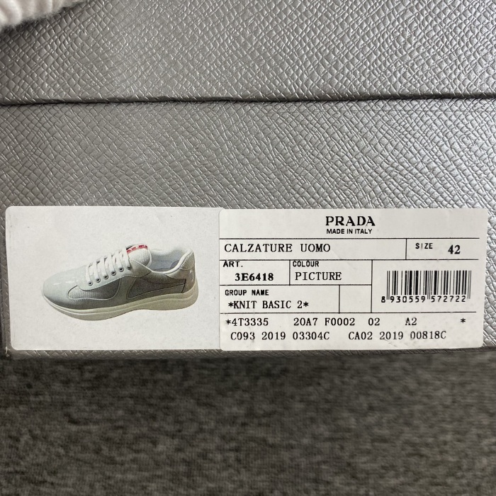 Men  P*rada Top Sneakers