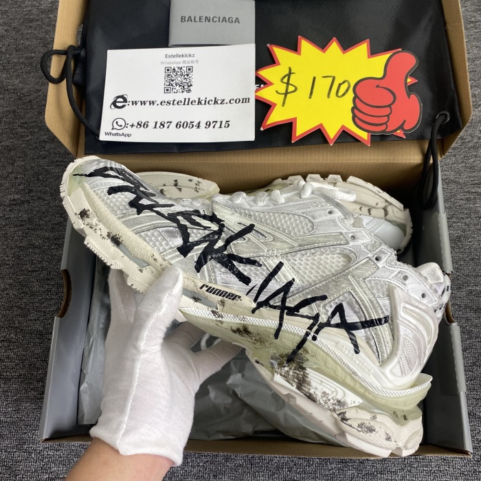 Men Women B*alenciaga Top Sneakers